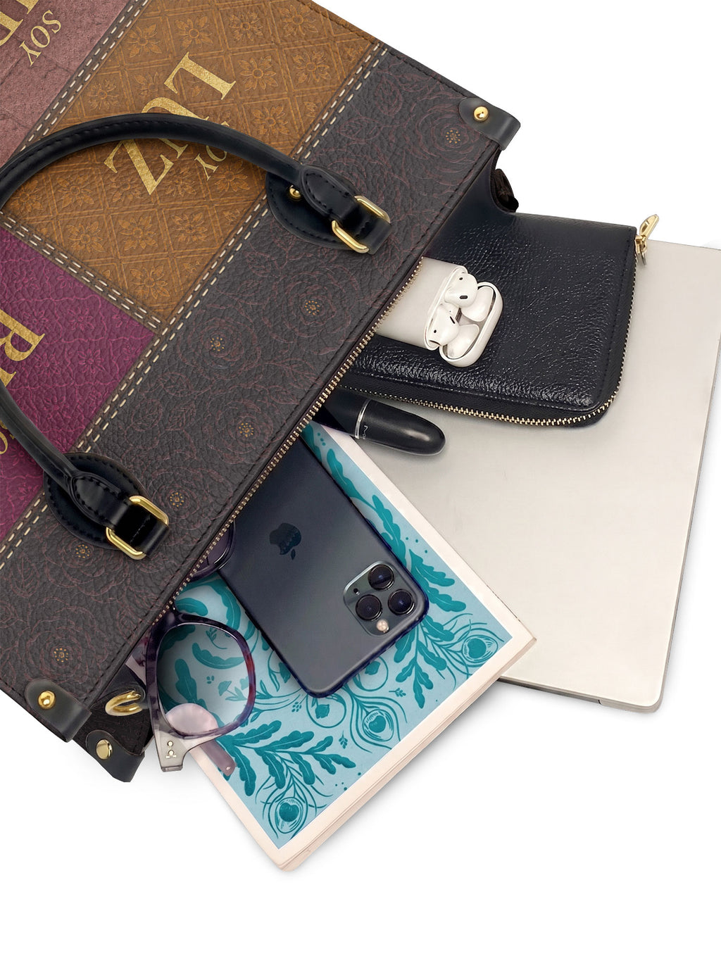"LA LUMINOSA" ver.2 Leather Handbag - interior | Paleta Bags