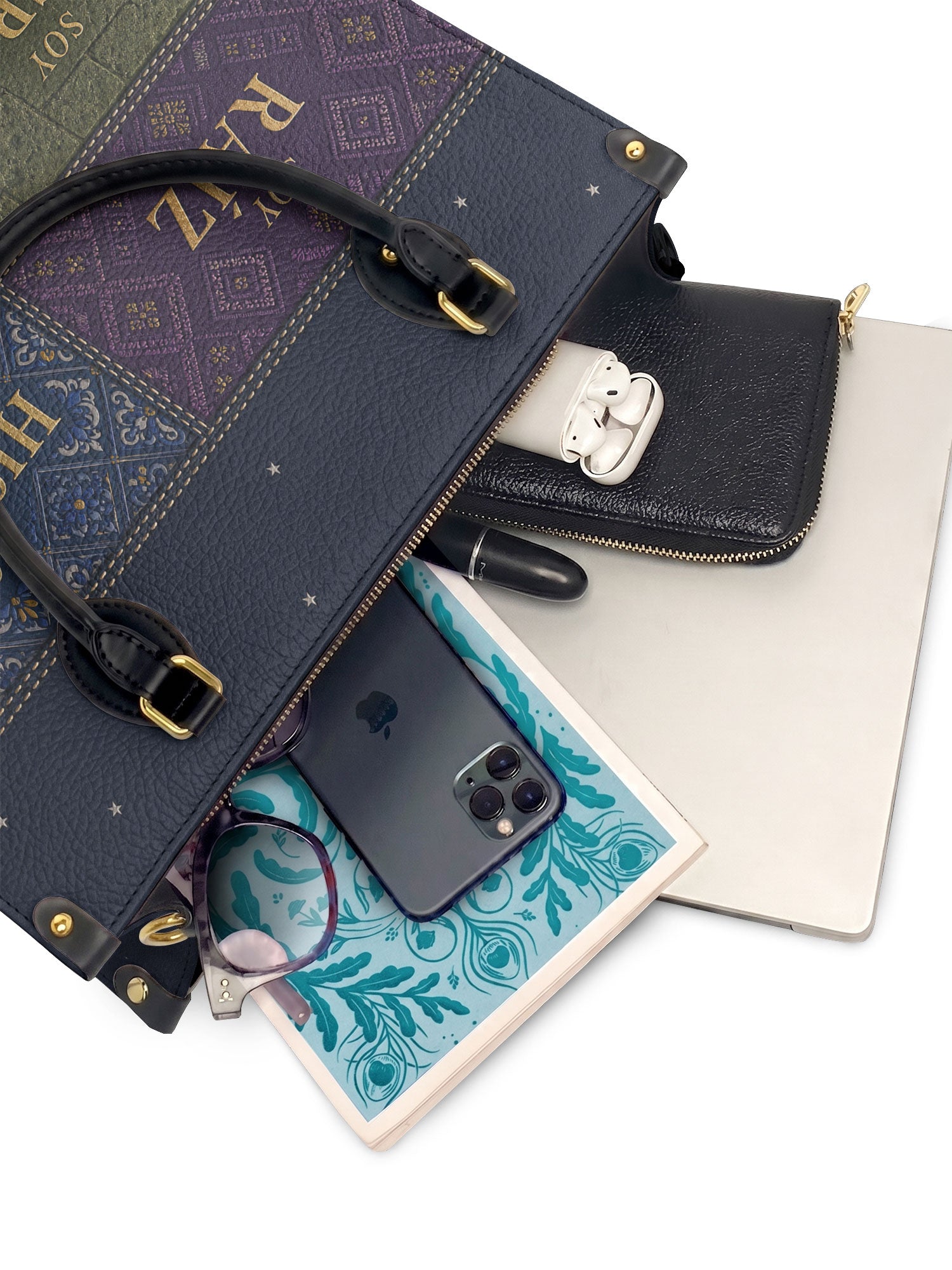 "LAS RAÍCES" ver.3 Leather Handbag - interior | Paleta Bags