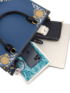 "CEMPASSÚCHIL" Leather Handbag - interior | Paleta Bags