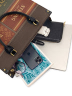 "BILINGÜE" ver.3 Leather Handbag - interior | Paleta Bags