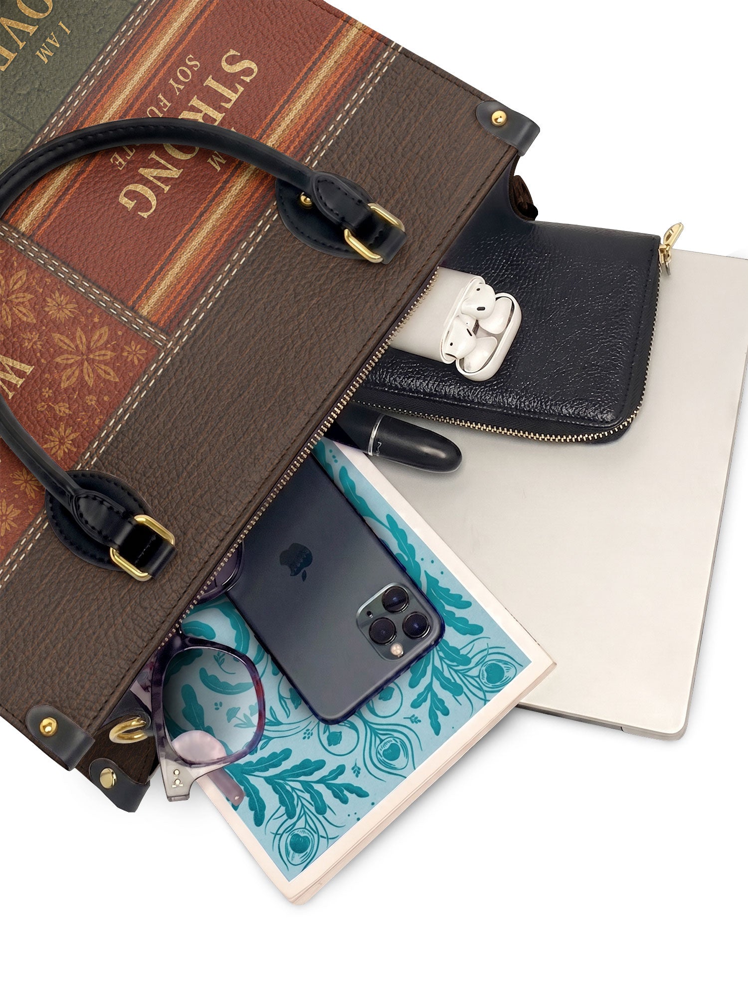 "BILINGÜE" ver.3 Leather Handbag - interior | Paleta Bags