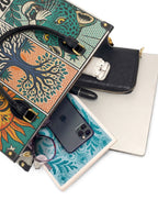 "Feroz. Arraigada. Radiante" ver.3 Leather Handbag - interior | Paleta Bags