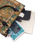 "Mis Raíces son Profundas" ver.3 Leather Handbag - interior | Paleta Bags
