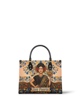 "Soy Fuerte" ver.3 Leather Handbag