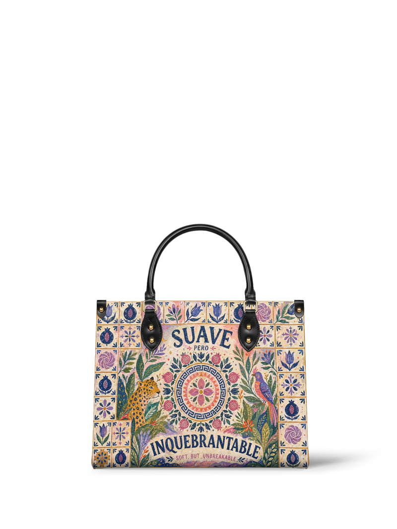 "Suave pero inquebrantable" ver.10 Leather Handbag