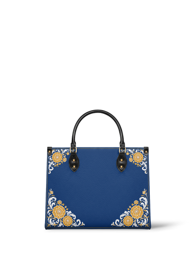 "CEMPASÚCHIL" Leather Handbag