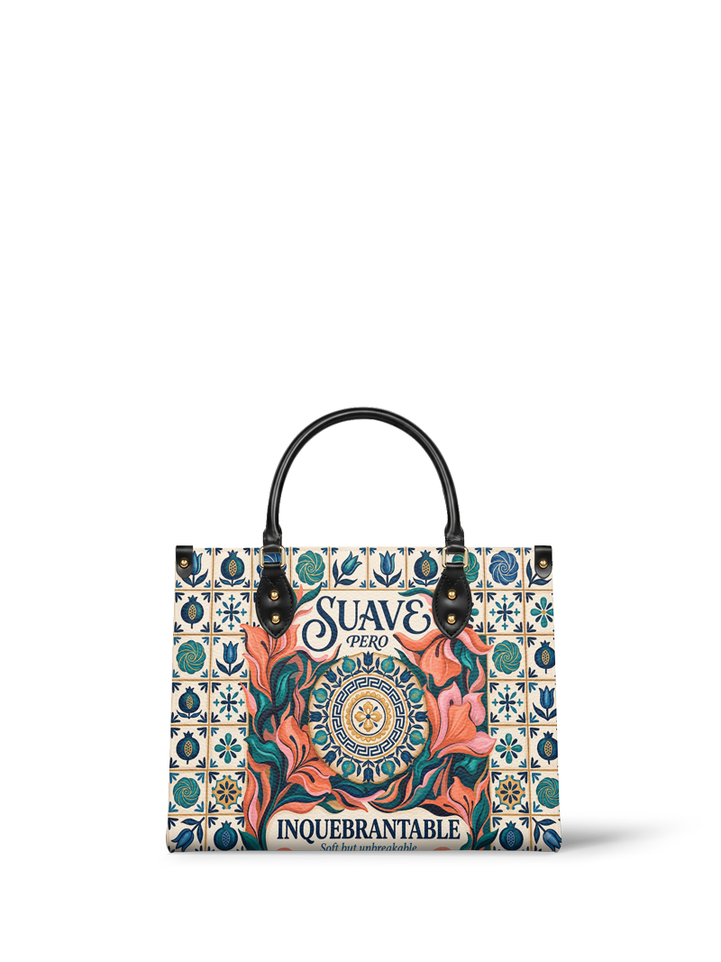 "Suave pero inquebrantable" ver.6 Leather Handbag