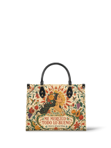 "Me merezco todo lo bueno" ver.3 Leather Handbag