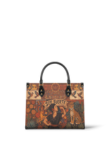 "Soy Fuerte" ver.1 Leather Handbag