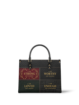 "BILINGÜE" ver.2 Leather Handbag