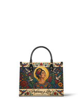 "Poderosa y Libre" ver.1 Leather Handbag