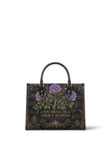 "Soy digna de amor y respeto" ver.4 Leather Handbag