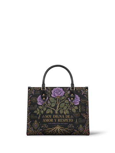 "Otomi Wild Embroidery" ver.4 Leather Handbag