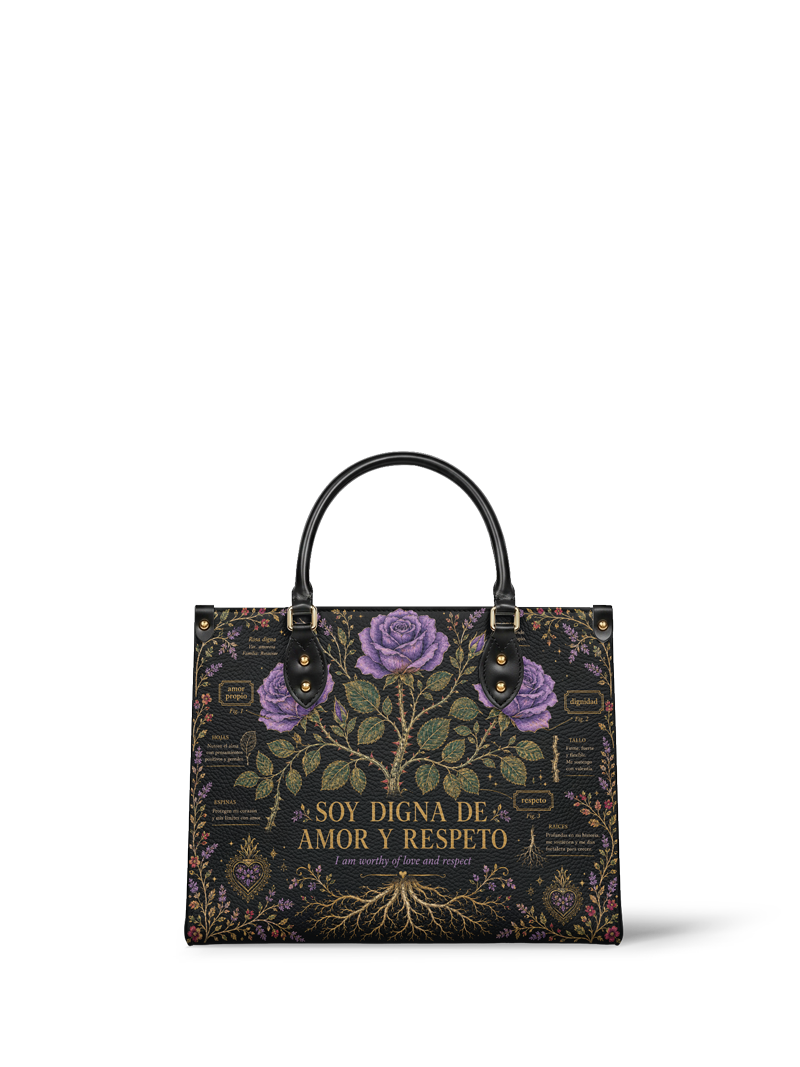 "Otomi Wild Embroidery" ver.4 Leather Handbag