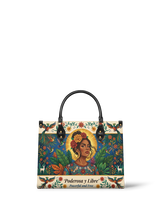 "Poderosa y Libre" ver.3 Leather Handbag