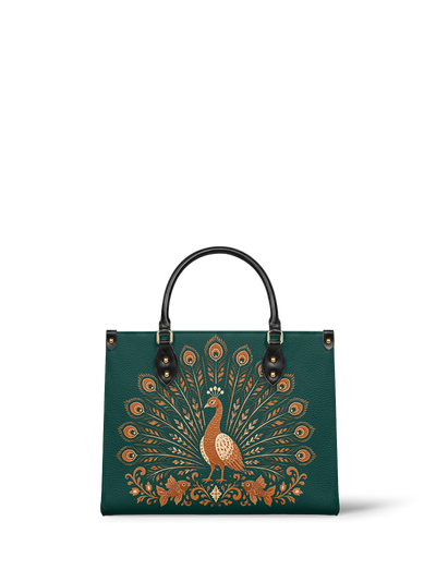 "PENACHO" Leather Handbag
