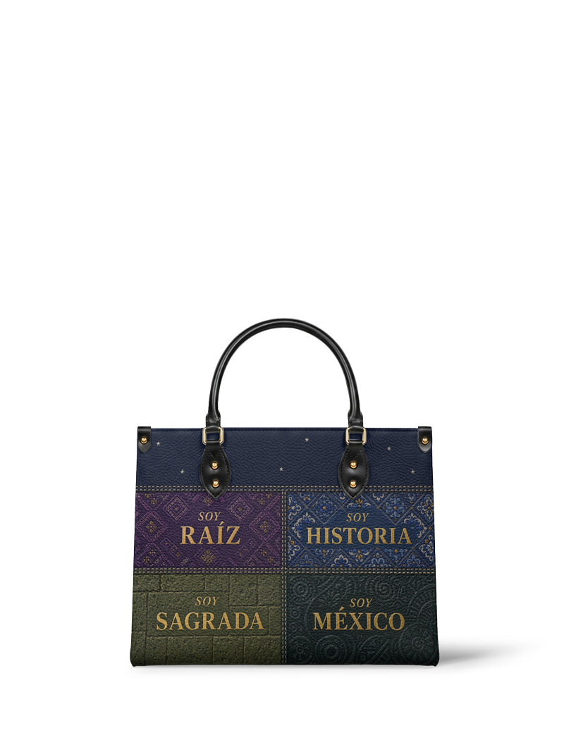 "LAS RAÍCES" ver.3 Leather Handbag