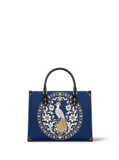 "QUETZALÍ" Leather Handbag