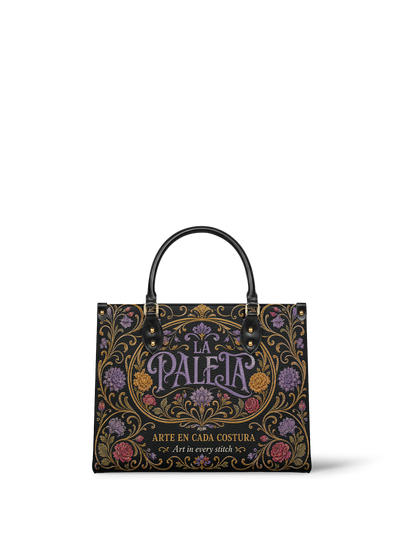 "La Paleta — Arte en cada costura" ver.1 Leather Handbag