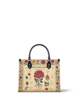 "Se amó hasta florecer" ver.5 Leather Handbag