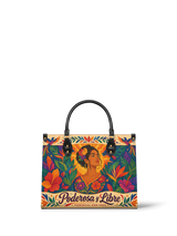 "Poderosa y Libre" ver.2 Leather Handbag