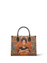 "Soy Fuerte" ver.5 Leather Handbag