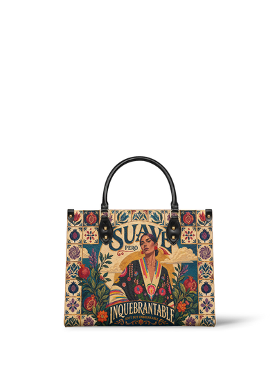 "Suave pero inquebrantable" ver.9 Leather Handbag