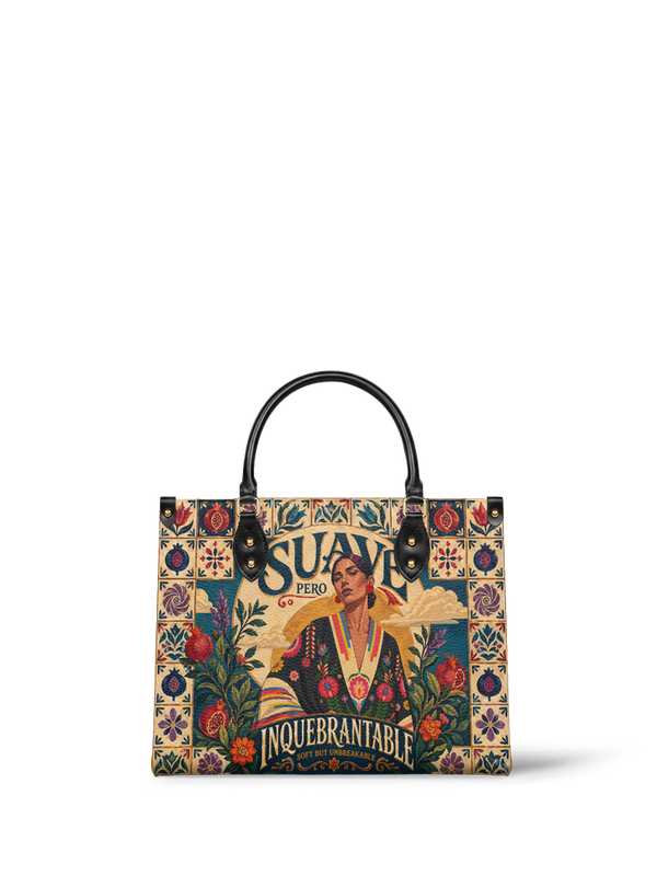 "Suave pero inquebrantable" ver.9 Leather Handbag