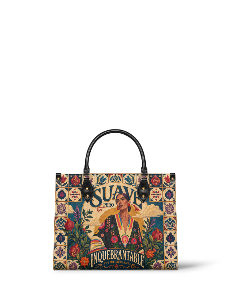"Suave pero inquebrantable" ver.9 Leather Handbag