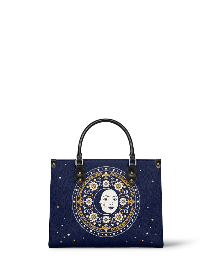 "METZTLI" Leather Handbag
