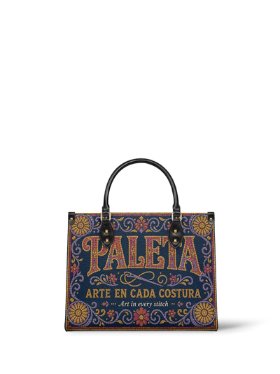 "La Paleta — Arte en cada costura" ver.3 Leather Handbag