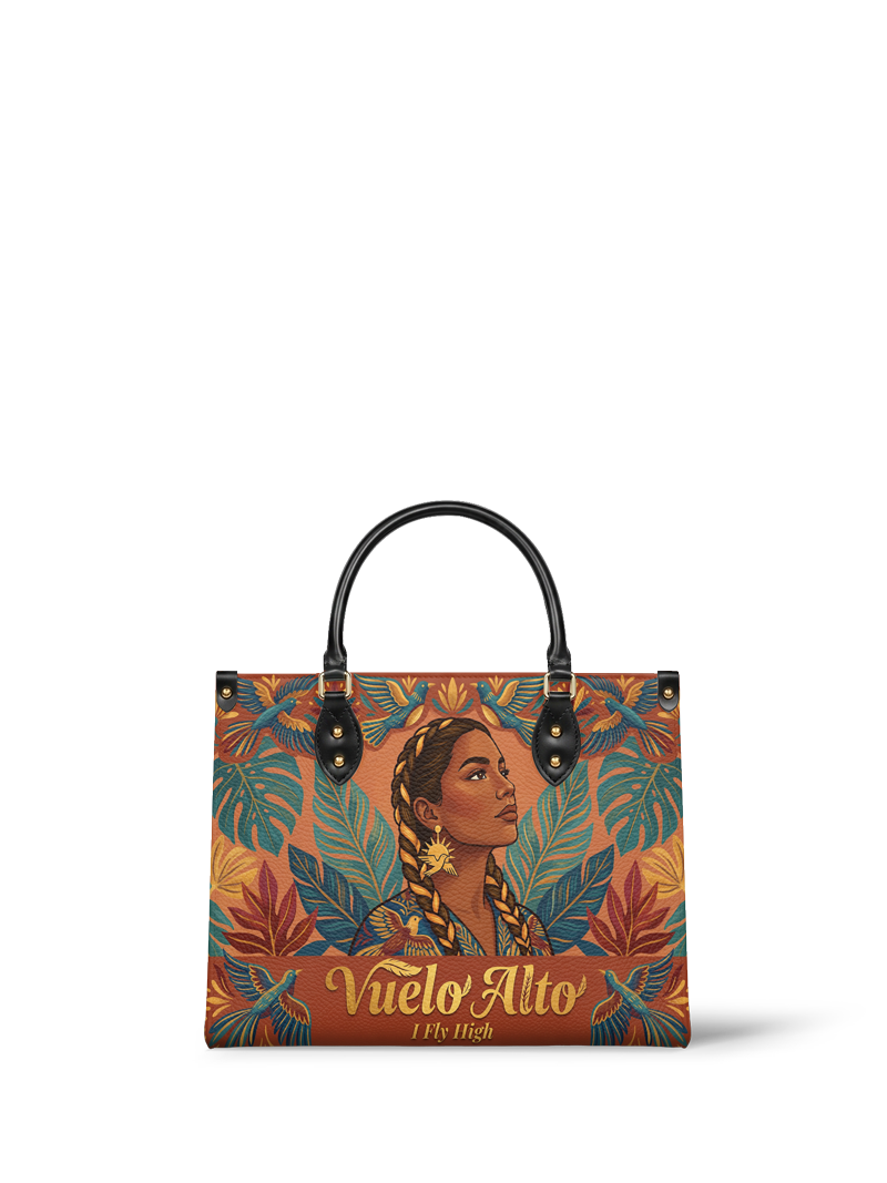 "Vuelo Alto" ver.1 Leather Handbag
