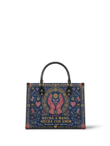 "Hecha a mano, hecha con amor" ver.4 Leather Handbag