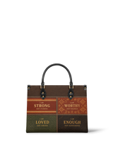 "BILINGÜE" ver.3 Leather Handbag