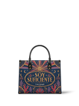 "Soy suficiente, tal y como soy" ver.3 Leather Handbag