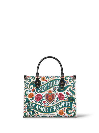 "Otomi Wild Embroidery" ver.3 Leather Handbag