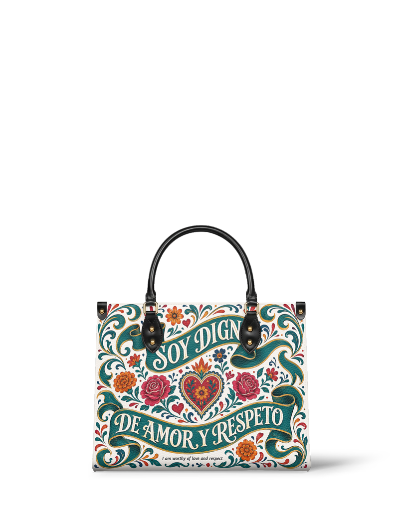 "Otomi Wild Embroidery" ver.3 Leather Handbag