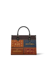 "LAS RAÍCES" ver.2 Leather Handbag