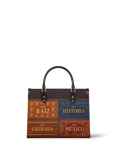 "LAS RAÍCES" ver.2 Leather Handbag