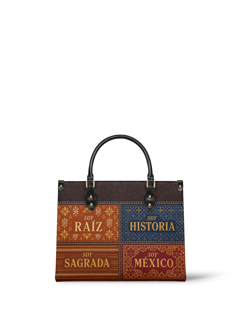 "LAS RAÍCES" ver.2 Leather Handbag