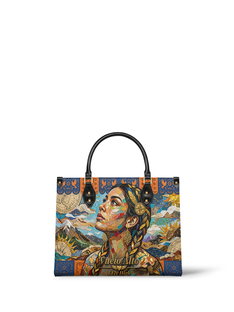 "Vuelo Alto" ver.4 Leather Handbag