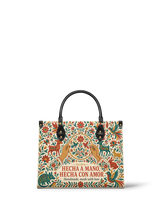 "Hecha a mano, hecha con amor" ver.1 Leather Handbag