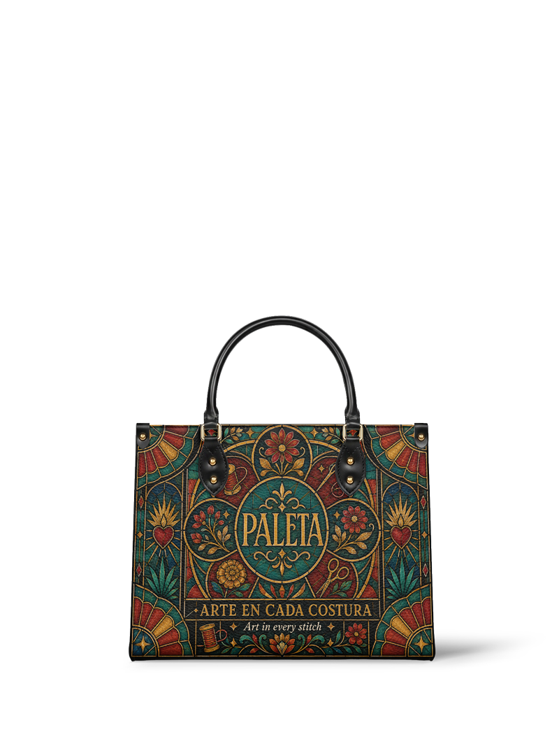 "La Paleta — Arte en cada costura" ver.5 Leather Handbag