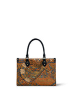 "Vuelo Alto" ver.2 Small Leather Handbag - front view | Paleta Bags