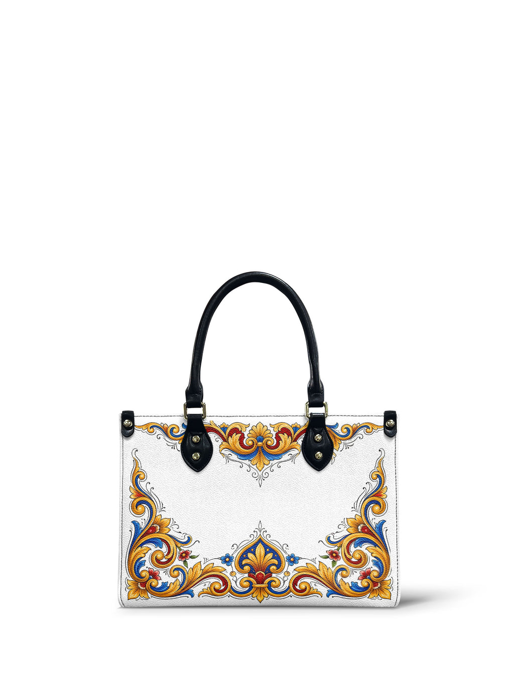 "IXTAC" Small Leather Handbag - front view | Paleta Bags