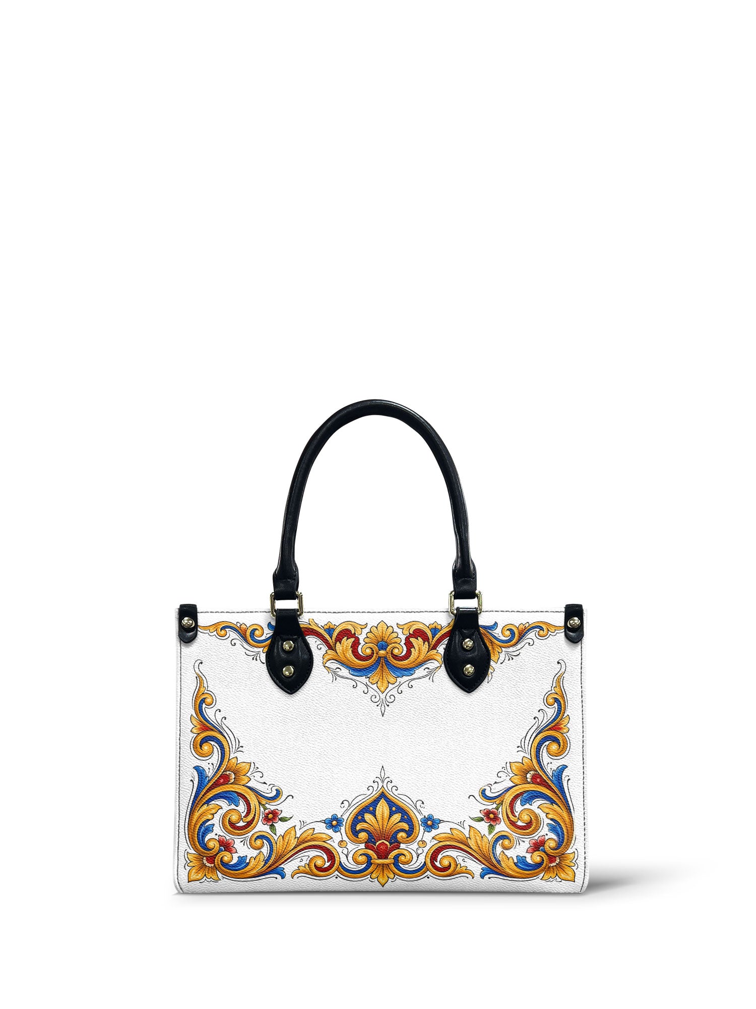 "IXTAC" Small Leather Handbag - front view | Paleta Bags
