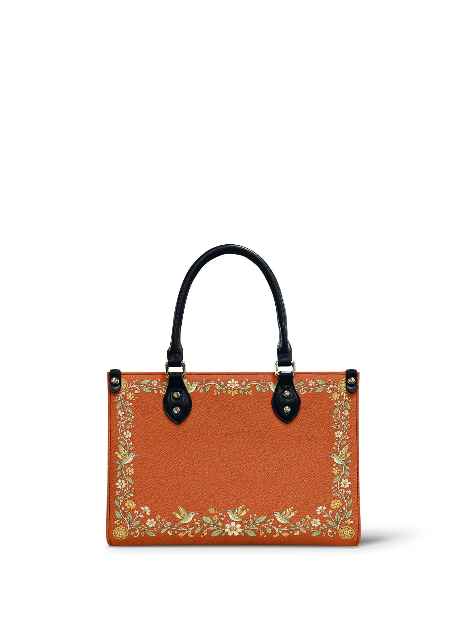 "HUITZILIN" Small Leather Handbag - front view | Paleta Bags