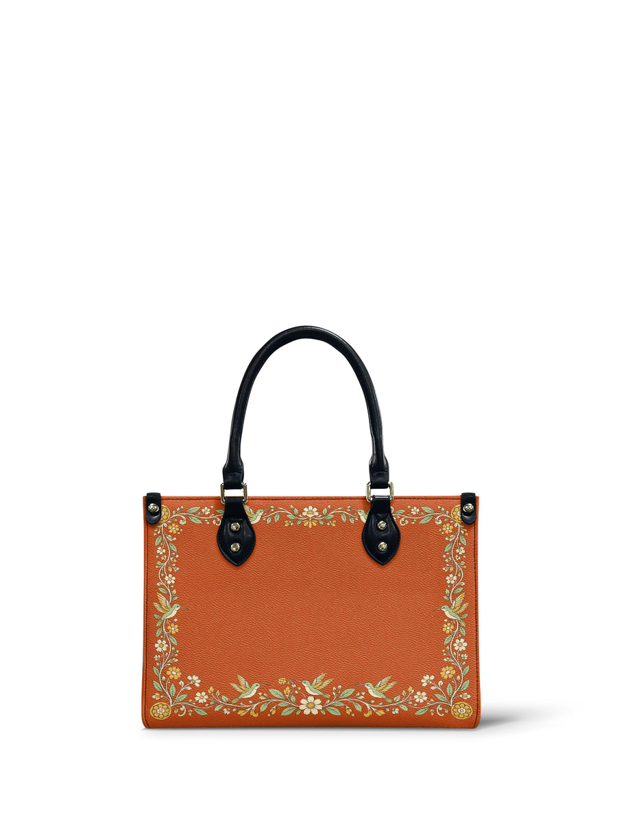 "HUITZILIN" Small Leather Handbag