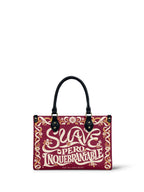 "Suave pero inquebrantable" ver.1 Small Leather Handbag - front view | Paleta Bags
