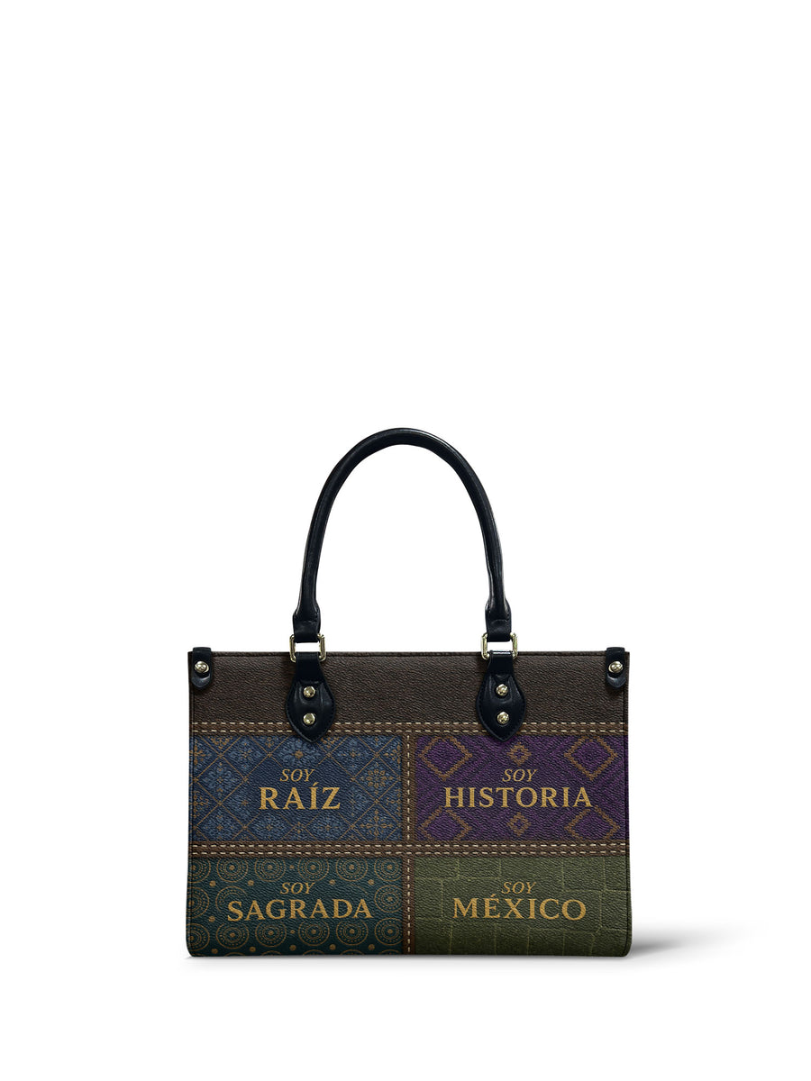 "LAS RAÍCES" ver.1 Small Leather Handbag